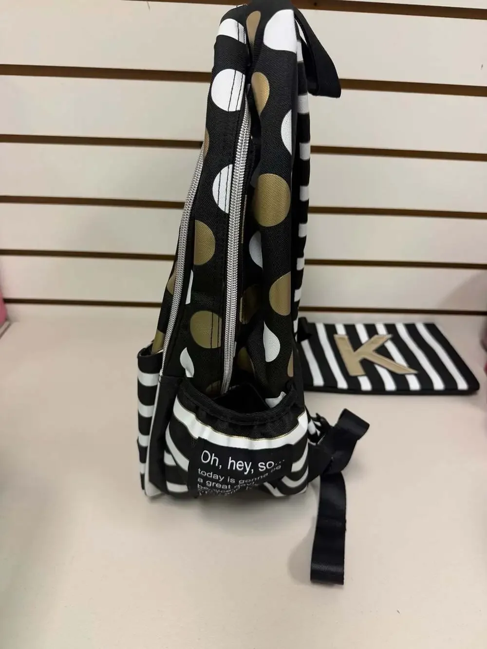 justice initial polka dot mini backpack Ombre Foil School (Letter H) – Fresh prints and easy everyday style make this Girls Dome Backpack a fun pick for school days and adventures after class Justice | Bags | Justice